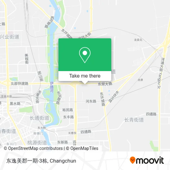 东逸美郡一期-3栋 map