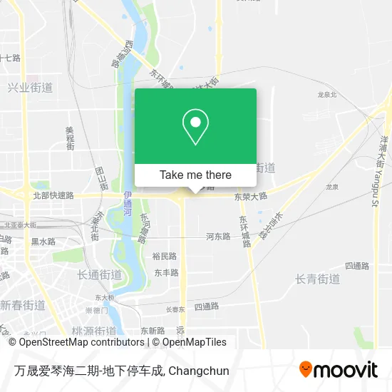 万晟爱琴海二期-地下停车成 map