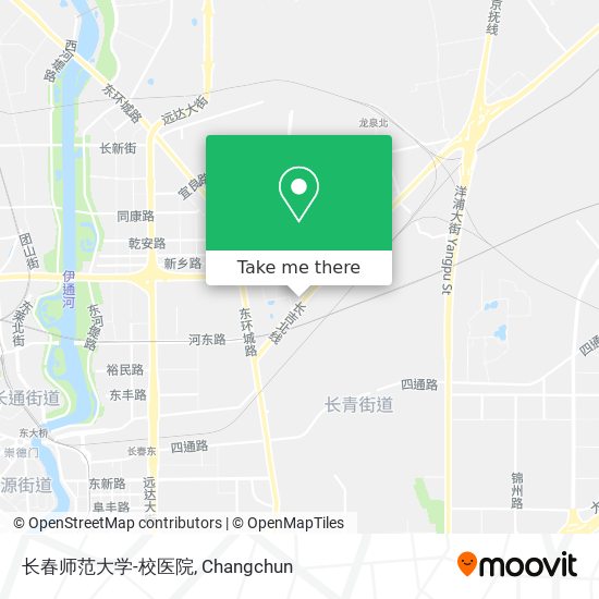 长春师范大学-校医院 map