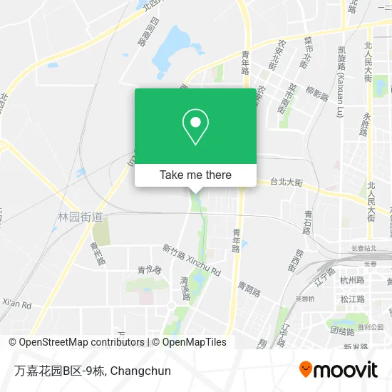 万嘉花园B区-9栋 map