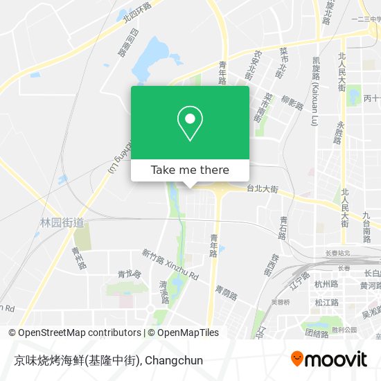 京味烧烤海鲜(基隆中街) map