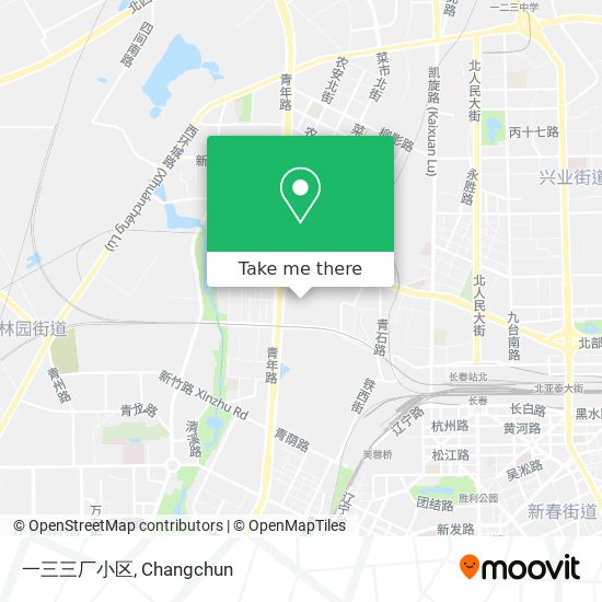 一三三厂小区 map