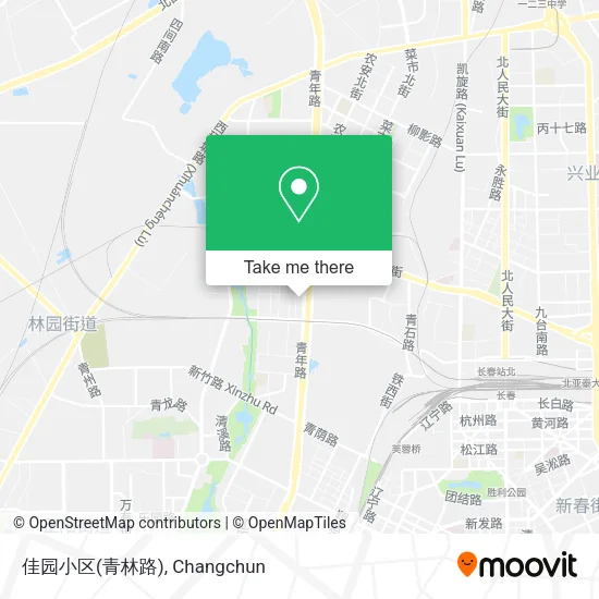 佳园小区(青林路) map