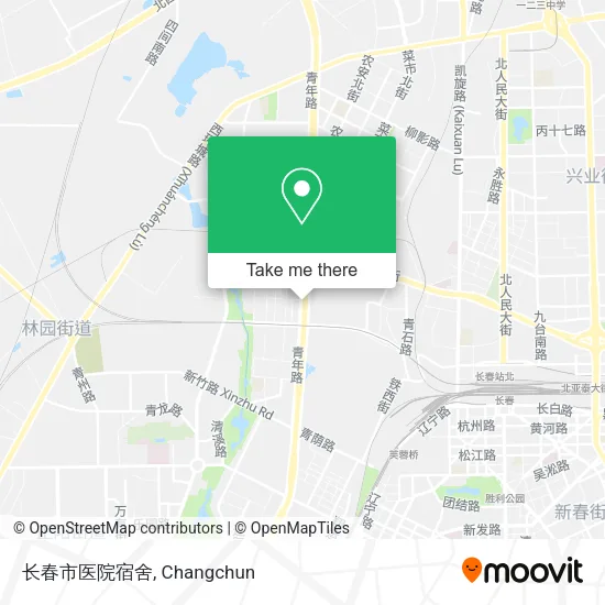 长春市医院宿舍 map