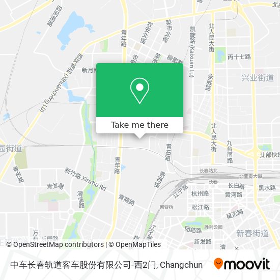 中车长春轨道客车股份有限公司-西2门 map