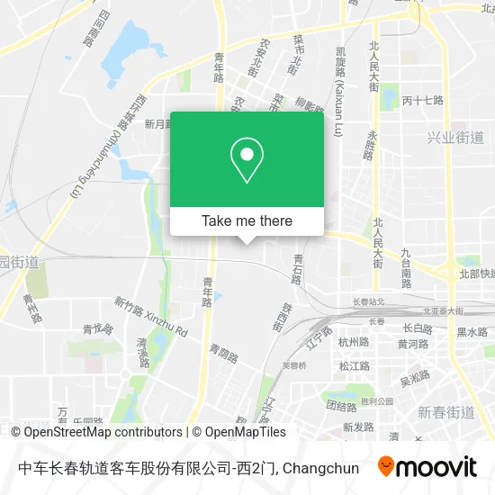 中车长春轨道客车股份有限公司-西2门 map
