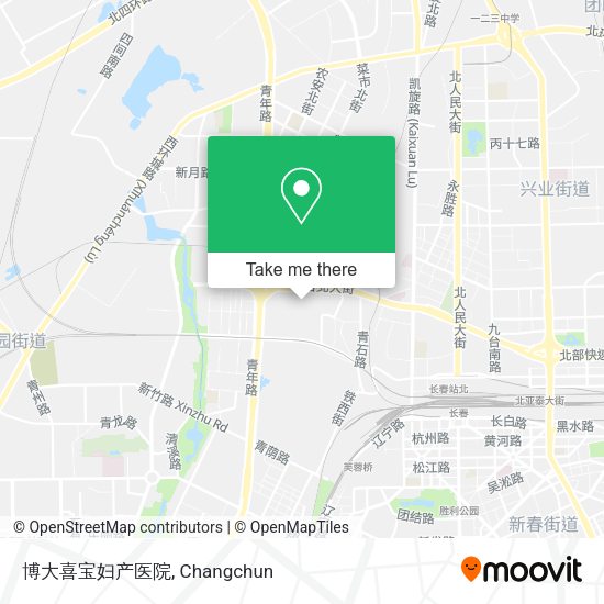 博大喜宝妇产医院 map