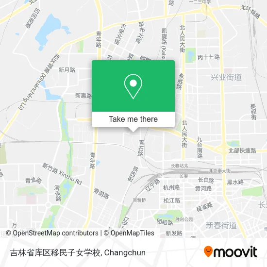 吉林省库区移民子女学校 map
