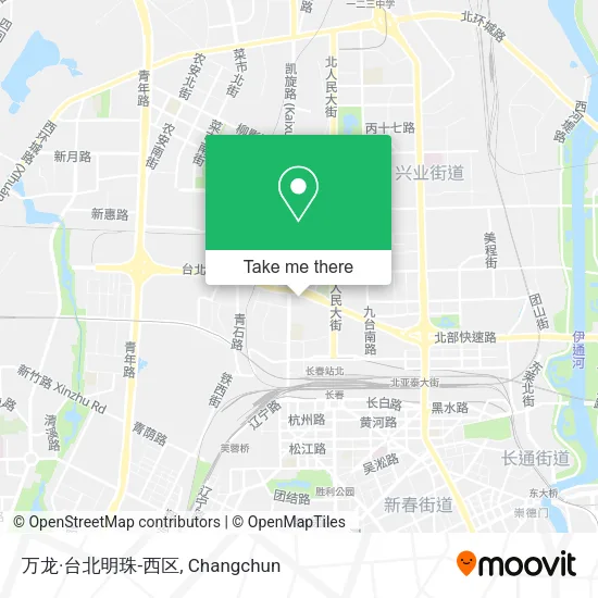 万龙·台北明珠-西区 map