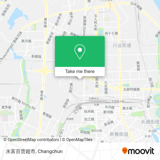 永富百货超市 map