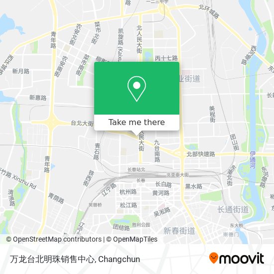 万龙台北明珠销售中心 map