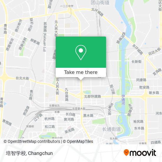 培智学校 map