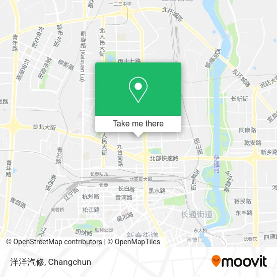 洋洋汽修 map