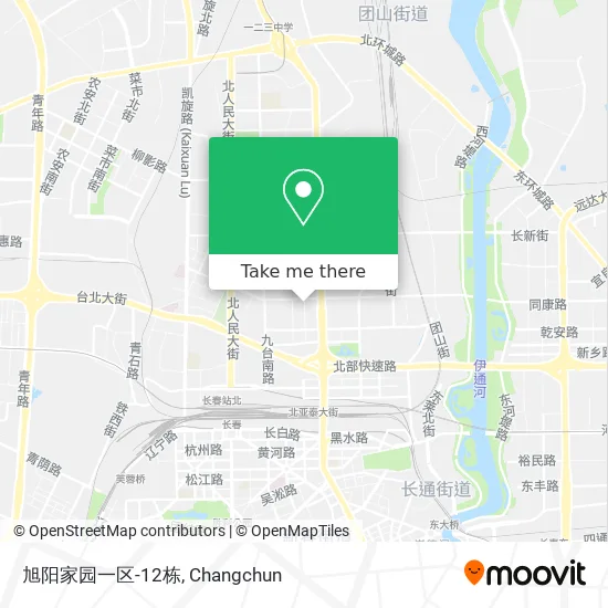 旭阳家园一区-12栋 map