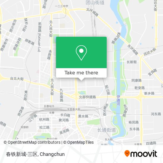 春铁新城-三区 map