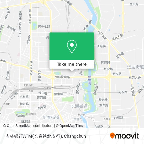 吉林银行ATM(长春铁北支行) map