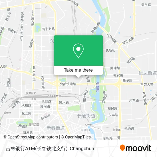 吉林银行ATM(长春铁北支行) map