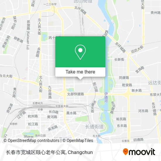 长春市宽城区颐心老年公寓 map