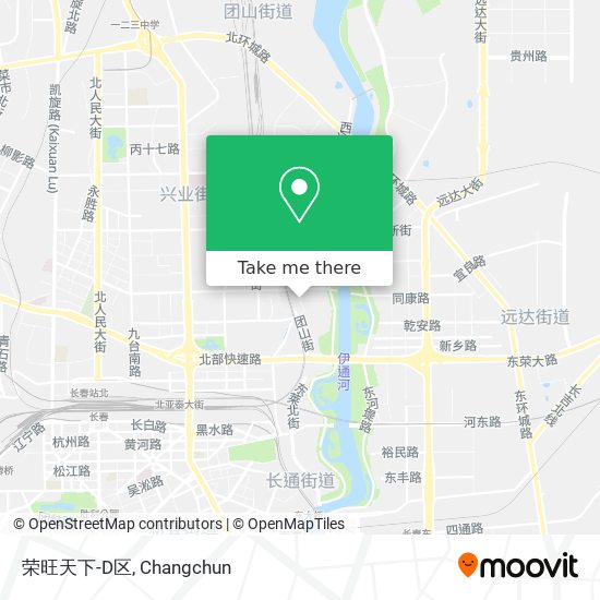 荣旺天下-D区 map