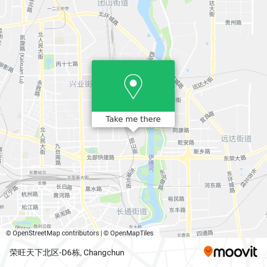 荣旺天下北区-D6栋 map
