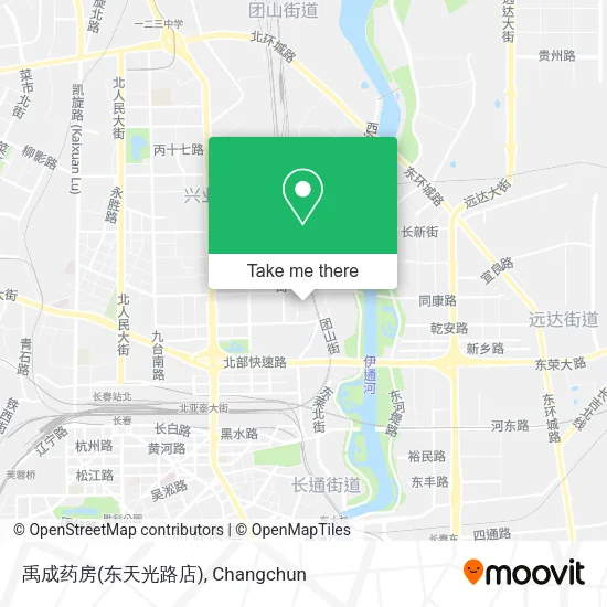 禹成药房(东天光路店) map