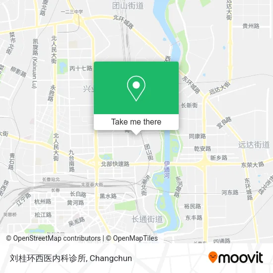 刘桂环西医内科诊所 map