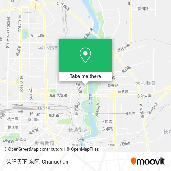 荣旺天下-东区 map
