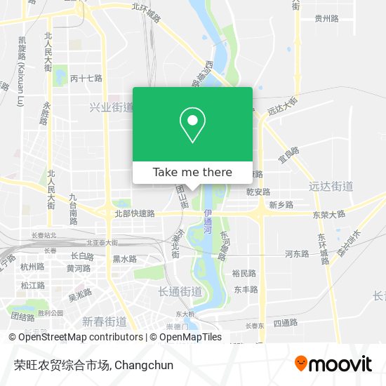 荣旺农贸综合市场 map