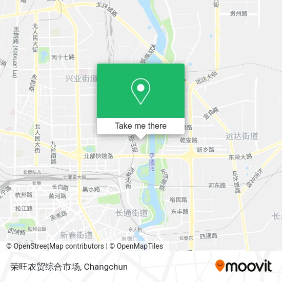 荣旺农贸综合市场 map