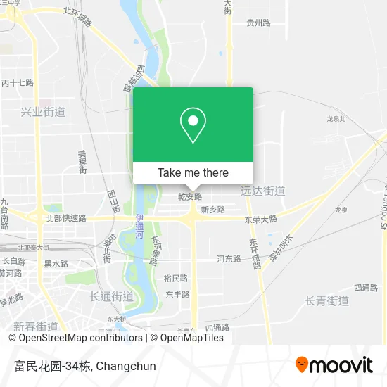 富民花园-34栋 map