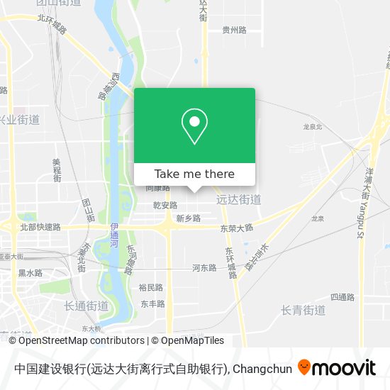 中国建设银行(远达大街离行式自助银行) map