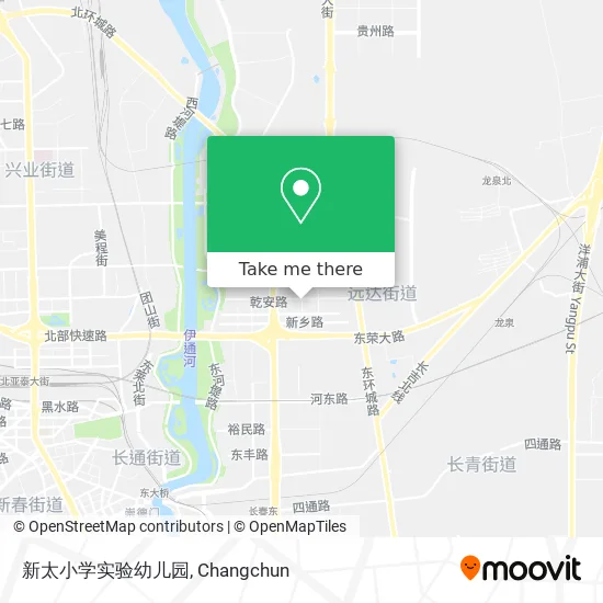 新太小学实验幼儿园 map