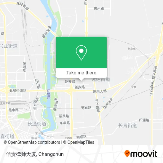 信责律师大厦 map