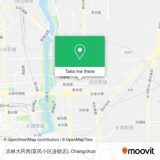 吉林大药房(富民小区连锁店) map