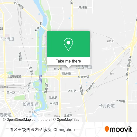 二道区王锐西医内科诊所 map