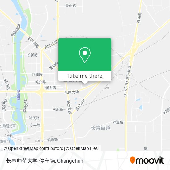 长春师范大学-停车场 map