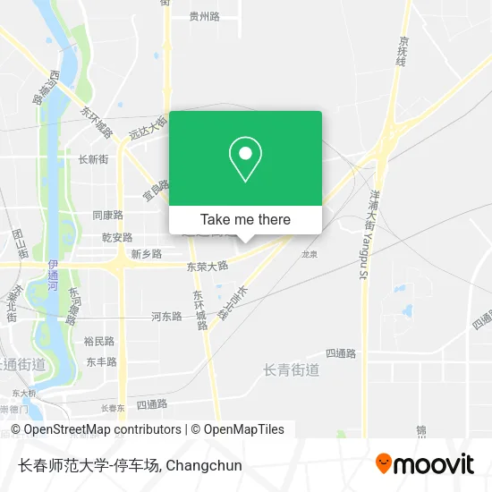 长春师范大学-停车场 map