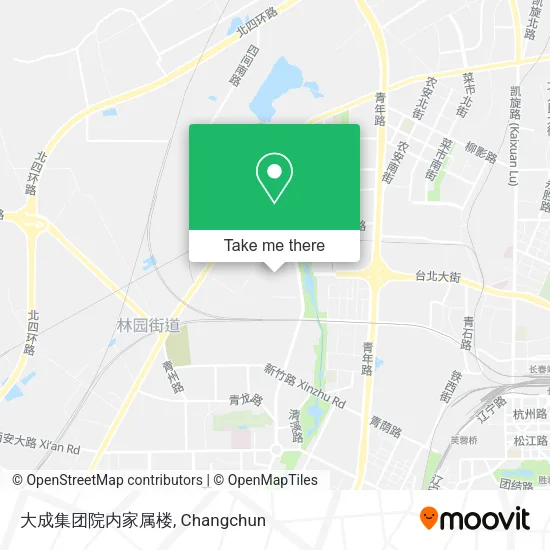 大成集团院内家属楼 map
