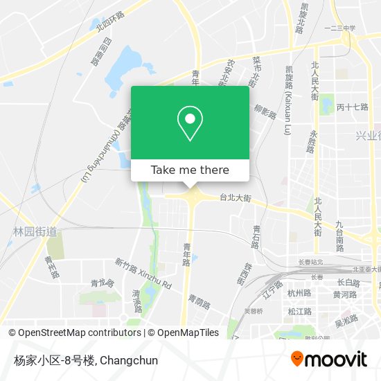 杨家小区-8号楼 map