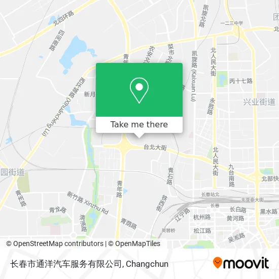 长春市通洋汽车服务有限公司 map