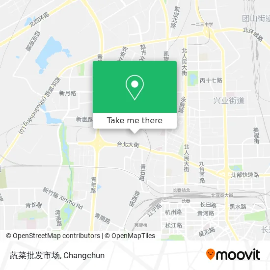 蔬菜批发市场 map