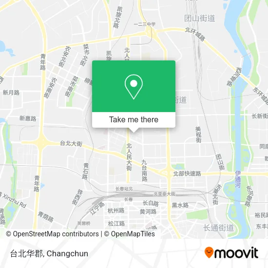 台北华郡 map