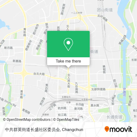 中共群英街道长盛社区委员会 map