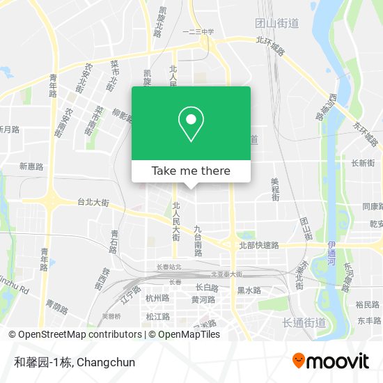 和馨园-1栋 map
