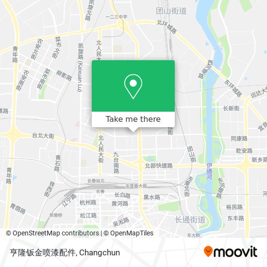 亨隆钣金喷漆配件 map