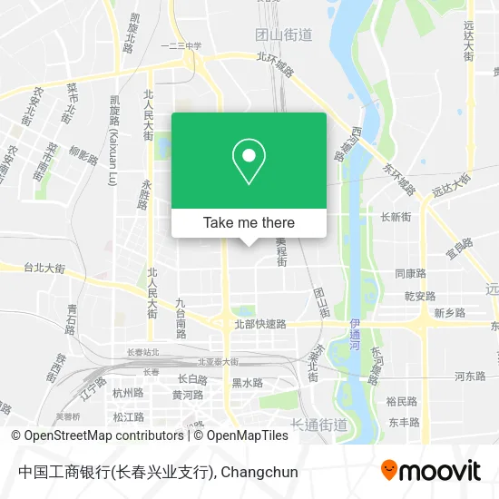 中国工商银行(长春兴业支行) map