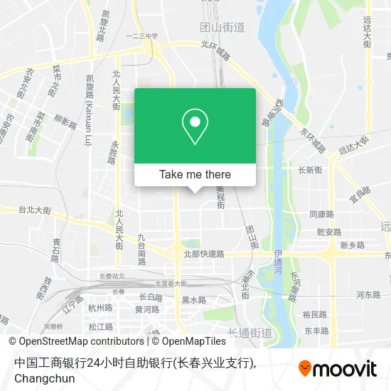 中国工商银行24小时自助银行(长春兴业支行) map
