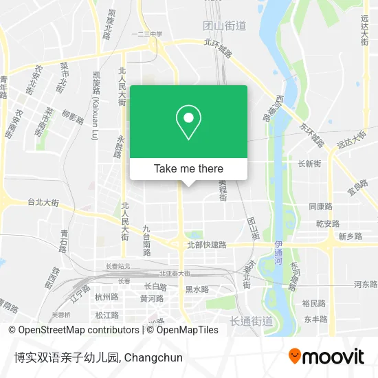 博实双语亲子幼儿园 map