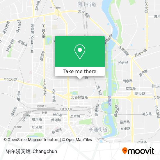 铂尔漫宾馆 map