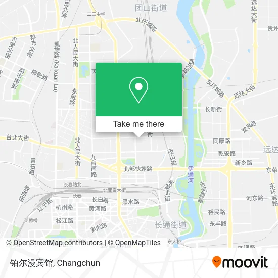 铂尔漫宾馆 map